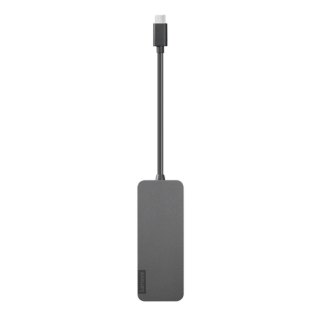 Lenovo 4X90X21427 interface hub USB 3.2 Gen 2 (3.1 Gen 2) Type-C 20000 Mbit/s Grijs
