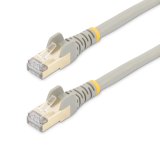 StarTech.com CAT6a kabel snagless RJ45 connectors koperdraad stp kabel 1,5 m grijs