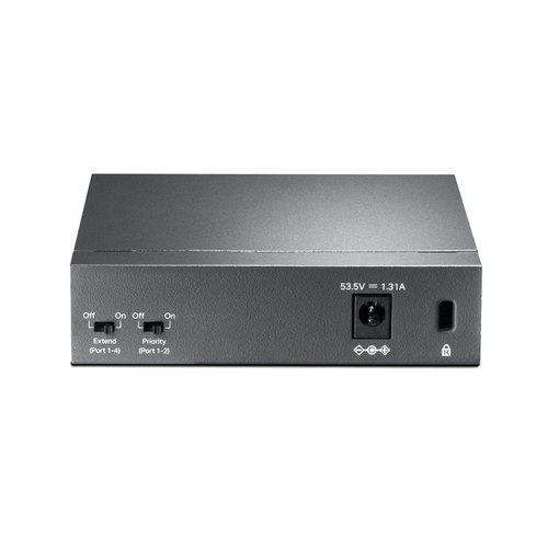 TP-Link TL-SF1005P Unmanaged Fast Ethernet (10/100) Power over Ethernet (PoE) Zwart