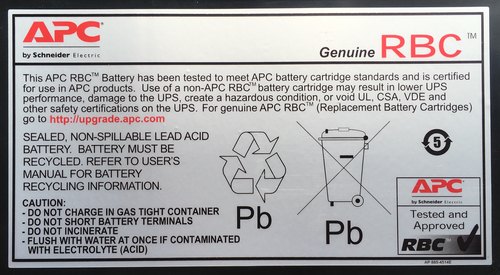 APC Batterij Vervangings Cartridge RBC59 (OEM)
