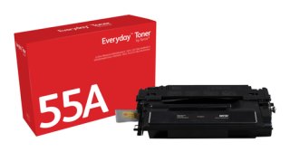 Everyday Zwart Toner compatibel met HP 55A (CE255A), Standaard capaciteit
