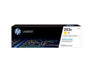 HP LaserJet Originele 203X high-capacity gele tonercartridge
