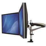 StarTech.com Dual monitor arm volledig beweegbaar en one touch verstelbare hoogte stapelbaar