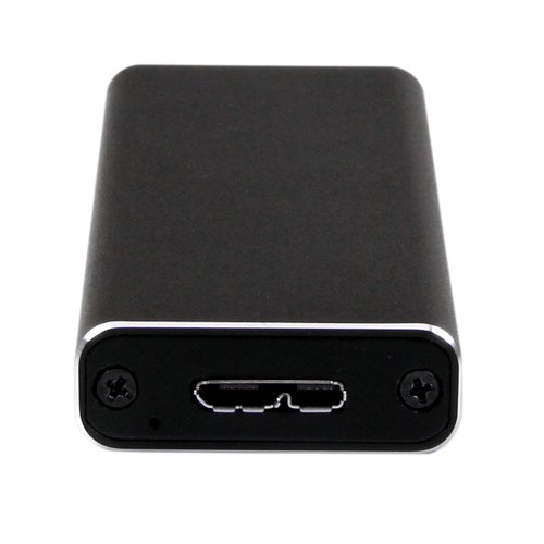 StarTech.com M.2 SSD Behuizing voor M.2 SATA SSDs - USB 3.0 (5Gbps) met UASP - Externe M.2 SSD Behuizing - Aluminum