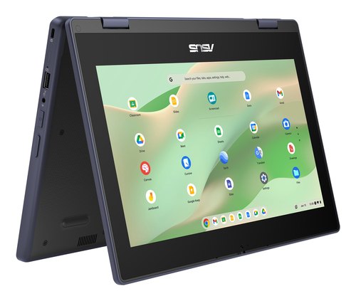 ASUS Chromebook CZ11 Flip CZ1104FM4A-NS0199 MediaTek Kompanio Kompanio 540 29,5 cm (11.6") Touchscreen HD 4 GB LPDDR4x-SDRAM 64 GB eMMC Wi-Fi 7 (802.11be) ChromeOS Grijs AZERTY Belgisch