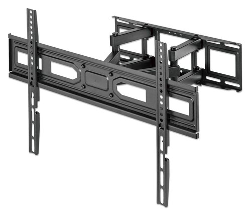 Manhattan Wandbeugel voor TV’s en monitoren (Volledig Verstelbaar), voor schermen 32–65", VESA-compatibiliteit: van 100x100 tot 600x400 mm (controleer de afmetingen van de vier montagegaten aan de achterzijde), max 40 kg, zwart