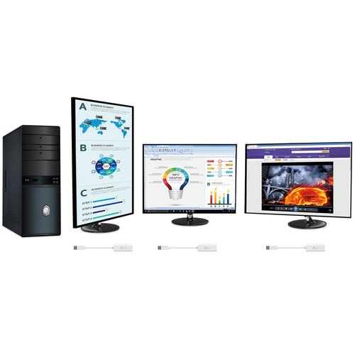 j5create JUA254-N USB™ naar HDMI™ Multi-Monitor Adapter