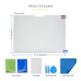 StarTech.com 4-Way 13-inch Surface Pro 8/9/X/11 Laptop Privacy Filter, Portrait/Landscape Modes, Touch-Enabled, Anti-Glans Security Filter, +/- 30 Graden Kijkhoek, 51% Blauw Licht Vermindering