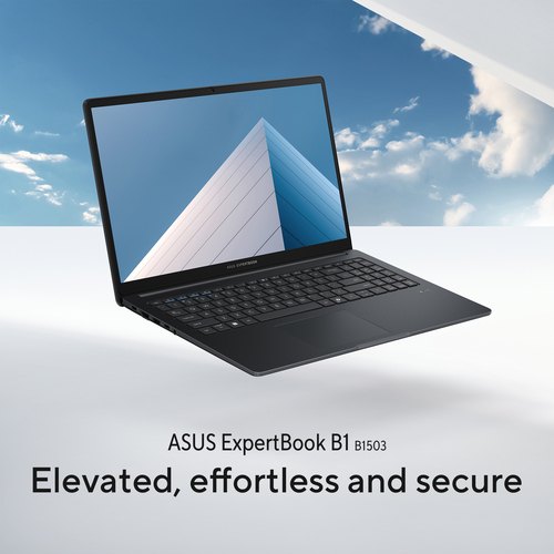 ASUS ExpertBook B1 B1503CVA-S77368X Intel Core 5 210H Laptop 39,6 cm (15.6") Full HD 16 GB DDR5-SDRAM 512 GB SSD Wi-Fi 6E (802.11ax) Windows 11 Pro Grijs AZERTY Belgisch