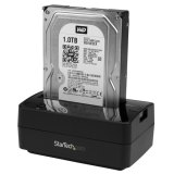 StarTech.com Single Bay USB 3.1 / eSATA naar SATA HDD Docking Station, USB 3.1 (10 Gbps) Hard Drive Dock, Externe 2.5/3.5" SATA III HDD/SSD Docking Station, Top-Loading Hard Drive Bay