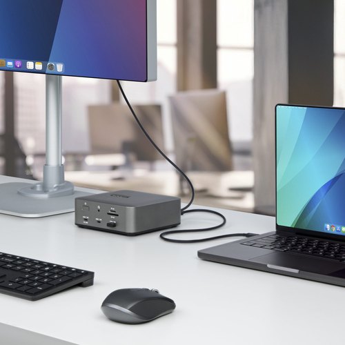 StarTech.com 50cm Thunderbolt 5 Kabel, 80Gbps/Tot 120Gbps, 240W PD EPR, 8K 60Hz, Thunderbolt-Gecertificeerde Kabel, Compatibel met Thunderbolt 4/USB4/USB-C
