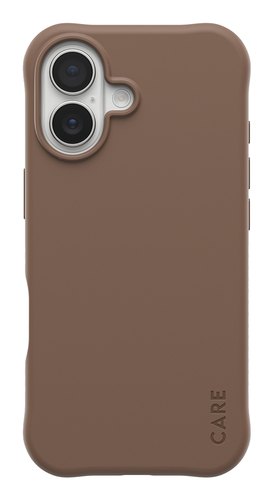 PanzerGlass CARE™ by ® Samba Case Espresso w. MagSafe iPhone 17 mobiele telefoon behuizingen Hoes Bruin