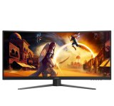 AOC G4 CU34G4 computer monitor 86,4 cm (34") 3440 x 1440 Pixels Wide Quad HD LED Zwart, Rood