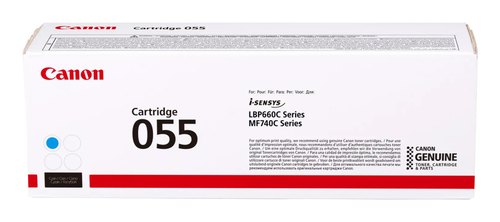 Canon 055 tonercartridge 1 stuk(s) Origineel Cyaan