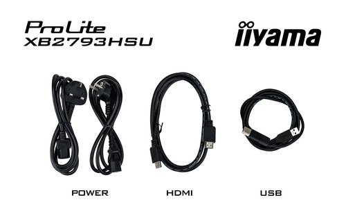 iiyama ProLite XB2793HSU-B1 computer monitor 68,6 cm (27") 1920 x 1080 Pixels Full HD LED Zwart
