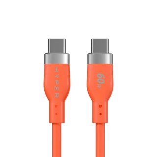 Targus HyperJuice Flex USB-kabel USB 2.0 1,5 m USB C 0,48 Gbit/s 60 W Oranje
