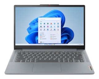 Lenovo IdeaPad Slim 3 14AMN8 AMD Ryzen™ 5 40 Laptop 35,6 cm (14") Full HD 16 GB LPDDR5-SDRAM 512 GB SSD Wi-Fi 6 (802.11ax) Windows 11 Home in S mode Grijs Belgisch