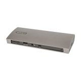 StarTech.com Thunderbolt 4 Dock, 96W Power Delivery, Single 8K/Dual Monitor 4K 60Hz, 3xTB4/USB4 ports, 4xUSB-A, SD, GbE, Thunderbolt 4 Docking Station voor Windows of TB3 MacBook, 0.8m Kabel