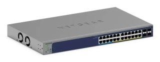 NETGEAR GS728TXUP Managed Gigabit Ethernet (10/100/1000) Power over Ethernet (PoE) 1U Grijs