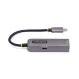 StarTech.com USB-C naar Ethernet Adapter, NIC, 100W PD Pass-Through, USB 3.0 Type-C 1Gbps Multi Speed Netwerk Adapter, Gigabit Ethernet, Thunderbolt Compatibel, Windows & Mac