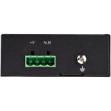 StarTech.com PoE+ Industrial Glasvezel naar Ethernet Media Converter 0W SFP naar RJ45 Single Mode/Multi Mode Gigabit Fiber naar Koper Compact design IP-30/ -40°C tot +75°C