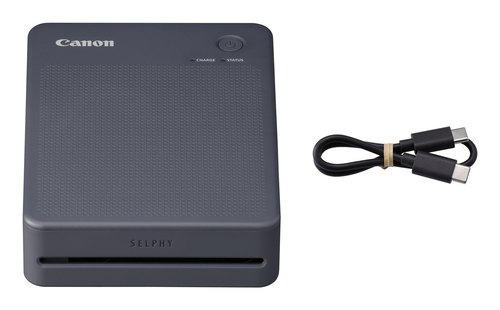 Canon SELPHY QX20 BK fotoprinter Verf-sublimatie 287 x 287 DPI 2.8" x 3.3" (7.2x8.5cm) Wifi
