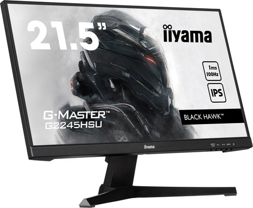 iiyama G-MASTER G2245HSU-B2 computer monitor 54,6 cm (21.5") 1920 x 1080 Pixels Full HD LED Zwart