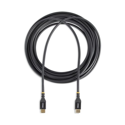 StarTech.com 10m VESA Gecertificeerde Actieve DisplayPort 1.4 Kabel, DP8K DisplayPort Kabel met HBR3, HDR10, MST, DSC 1.2, HDCP 2.2, 8K 60Hz, 4K 120Hz,DP 1.4 Kabel M/M