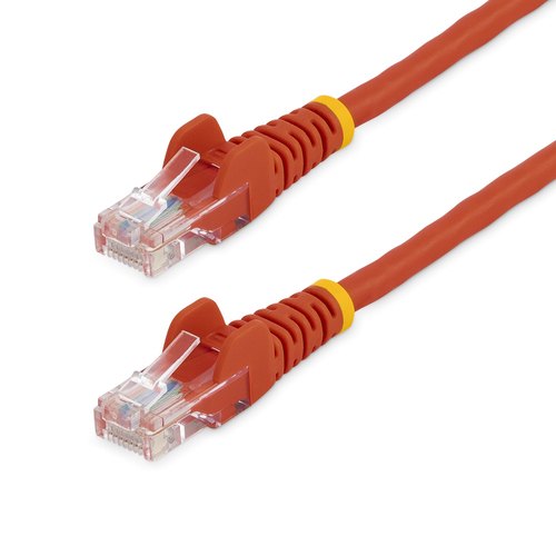 StarTech.com Cat5e patchkabel met snagless RJ45 connectors 3 m, rood