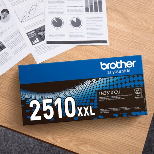 Brother TN-2510XL tonercartridge 1 stuk(s) Origineel Zwart