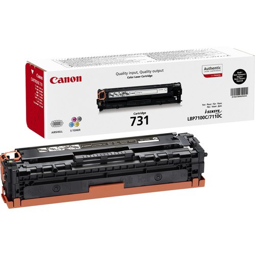 Canon 731 tonercartridge 1 stuk(s) Origineel Zwart