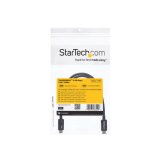 StarTech.com 50cm Thunderbolt 3 Kabel, 40Gbps, 100W PD, 4K/5K, Thunderbolt Gecertificeerd, Thunderbolt 4/USB 3.2/DisplayPort Compatibel, Zwart