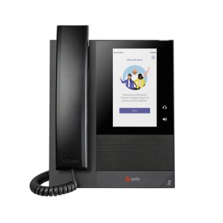 HP Poly CCX 400 Business Media Phone voor Microsoft Teams met PoE-ondersteuning