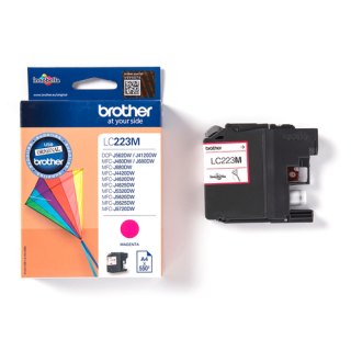 Brother LC223M inktcartridge 1 stuk(s) Origineel Magenta