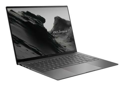 ASUS Zenbook S14 OLED UX5406AA-QJ045W Copilot+ PC Intel Core Ultra 9 386H Laptop 35,6 cm (14") WUXGA 32 GB LPDDR5x-SDRAM 1 TB SSD Wi-Fi 7 (802.11be) Windows 11 Home Grijs AZERTY Belgisch