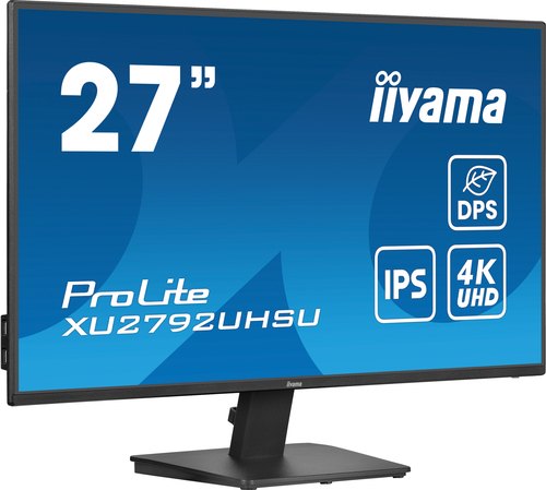 iiyama ProLite XU2792UHSU-B6 computer monitor 68,6 cm (27") 3840 x 2160 Pixels 4K Ultra HD LED Zwart