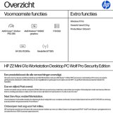 HP Z2 Mini G1a Wolf Pro Security Edition Copilot+ PC AMD Ryzen AI Max+ PRO PRO 395 64 GB LPDDR5x-SDRAM 1 TB SSD Windows 11 Pro Mini PC Workstation AI Workstation, AI PC Zwart