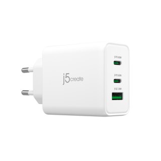 j5create JUP3365E-EN 65W GaN USB-C® 3-poorts oplader - EU