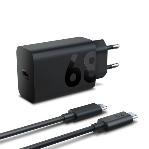 Lenovo 68W USB-C Wall Charger Tablet, Universeel Zwart AC Binnen