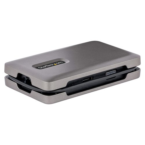 StarTech.com USB-C Multiport Adapter met USB-C DP Alt Mode Video Output/4K HDMI 2.0/VGA, USB-C Dual Monitor Docking Station, 100W PD Pass-Through, USB Type C Mini Dock/MST Adapter Hub