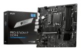 MSI PRO B760M-P DDR4 moederbord Intel B760 LGA 1700 micro ATX