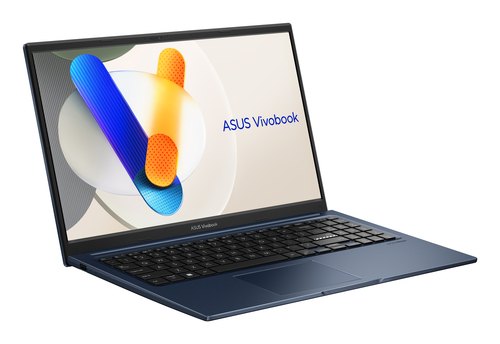 ASUS Vivobook 15 X1504VA-BQ4263W Intel Core 5 120U Laptop 39,6 cm (15.6") Full HD 16 GB DDR5-SDRAM 512 GB SSD Wi-Fi 6 (802.11ax) Windows 11 Home Blauw AZERTY Belgisch
