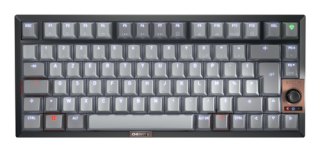 CHERRY KW 300W MX toetsenbord Thuis USB + Bluetooth AZERTY Frans Zwart, Koper, Grijs