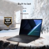 ASUS ExpertBook B3 B3605CCA-MB0370X Intel Core Ultra 5 225H Laptop 40,6 cm (16") WUXGA 16 GB DDR5-SDRAM 512 GB SSD Wi-Fi 6E (802.11ax) Windows 11 Pro Zwart, Grijs AZERTY Belgisch