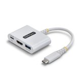 StarTech.com USB-C naar HDMI Multiport Adapter met 140W PD Charging, 4K 60Hz HDMI, USB 5Gbps Hub, Mini Dock voor MacBook / Dell / ThinkPad / HP / iPad / Tablets
