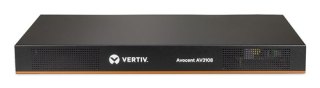 Vertiv Avocent AV 3108 KVM-switch Rack-montage Zwart