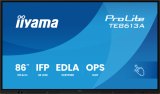 iiyama TE8613A-B2AG beeldkrant Kiosk-ontwerp 2,17 m (85.6") Wifi 500 cd/m² 4K Ultra HD Zwart Touchscreen Type processor Android 24/7