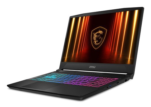 MSI Katana 15 HX B14WFK-045BE Intel® Core™ i9 i9-14900HX Laptop 39,6 cm (15.6") Full HD 16 GB DDR5-SDRAM 1 TB SSD NVIDIA GeForce RTX 5060 Wi-Fi 6E (802.11ax) Windows 11 Home Zwart