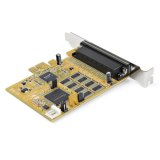 StarTech.com 8-Port PCI Express RS232 Serial Adapter Card - PCIe RS232 Seriële Kaart - 16C1050 UART Expansion Serieel - Multiport Serial DB9 Uitbreidingskaart - 15kV ESD - Windows & Linux