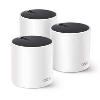 TP-Link DECO X55 (3-Pack) Dual-band (2.4 GHz / 5 GHz) Wi-Fi 6 (802.11ax) Wit Intern